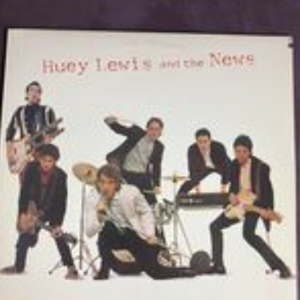 Huey Lewis and the News Record album vintage